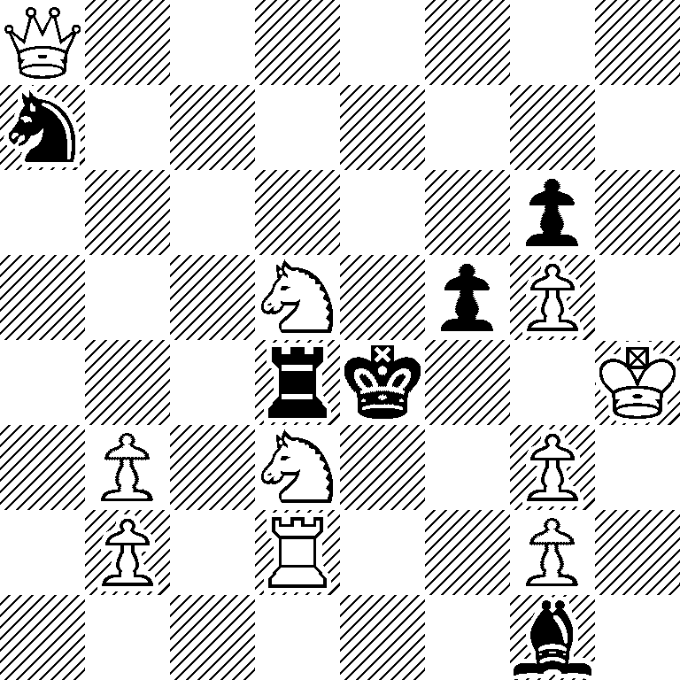 Q7/n7/6p1/3N1pP1/3rk2K/1P1N2P1/1P1R2P1/6b1