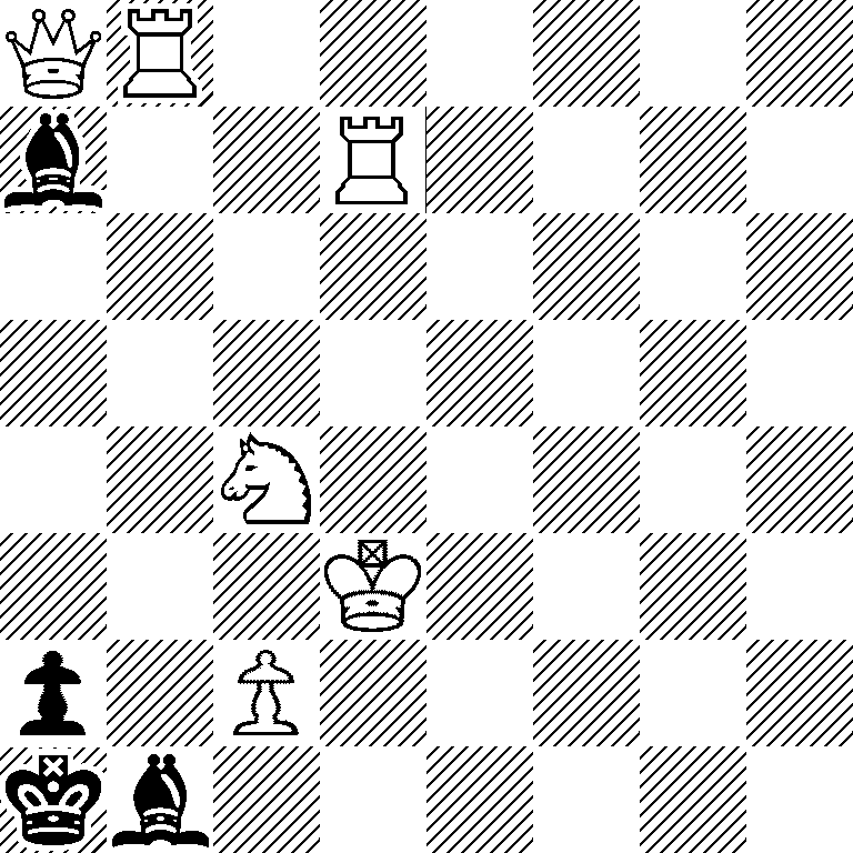 QR6/b2R4/8/8/2N5/3K4/p1P5/kb6