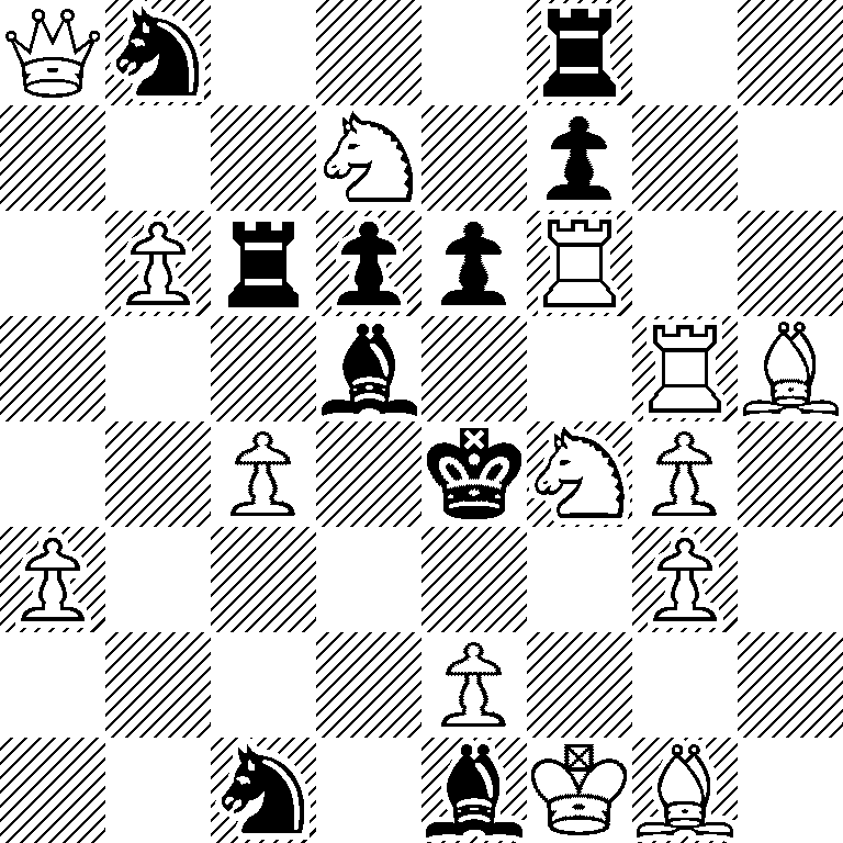 Qn3r2/3N1p2/1PrppR2/3b2RB/2P1kNP1/P5P1/4P3/2n1bKB1