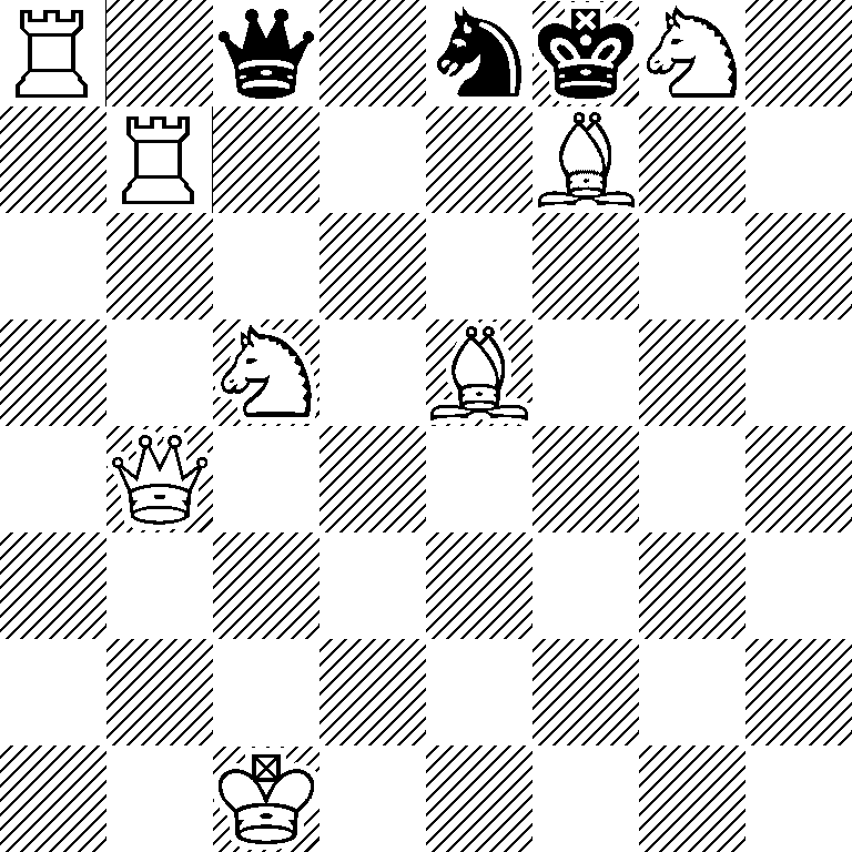 R1q1nkN1/1R3B2/8/2N1B3/1Q6/8/8/2K5
