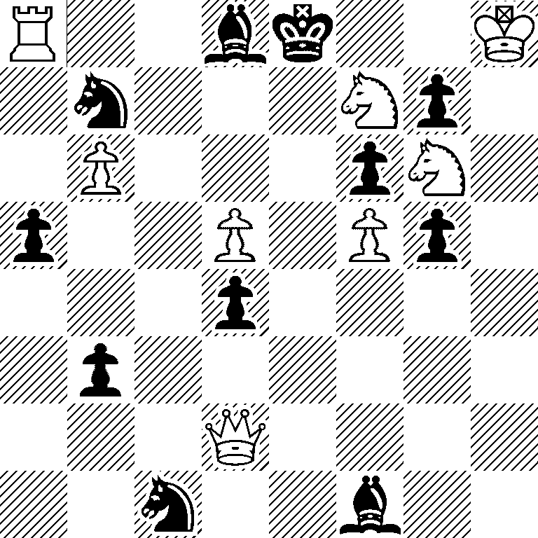 R2bk2K/1n3Np1/1P3pN1/p2P1Pp1/3p4/1p6/3Q4/2n2b2