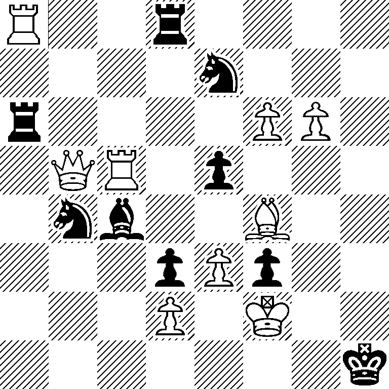 R2r4/4n3/r4PP1/1QR1p3/1nb2B2/3pPp2/3P1K2/7k