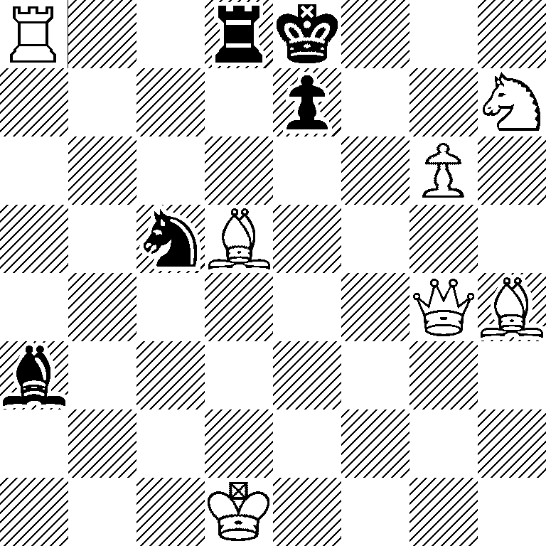 R2rk3/4p2N/6P1/2nB4/6QB/b7/8/3K4