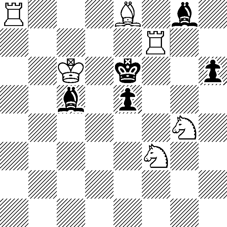 R3B1b1/5R2/2K1k2p/2b1p3/6N1/5N2/8/8