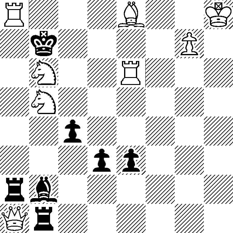 R3B2K/1k4P1/1N2R3/1N6/2p5/3pp3/rb6/Qr6