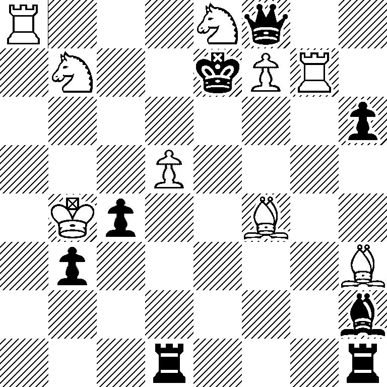 R3Nq2/1N2kPR1/7p/3P4/1Kp2B2/1p5B/7b/3r3r