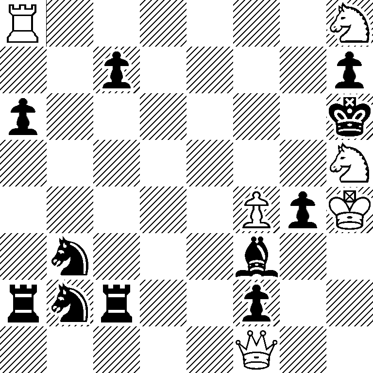 R6N/2p4p/p6k/7N/5PpK/1n3b2/rnr2p2/5Q2