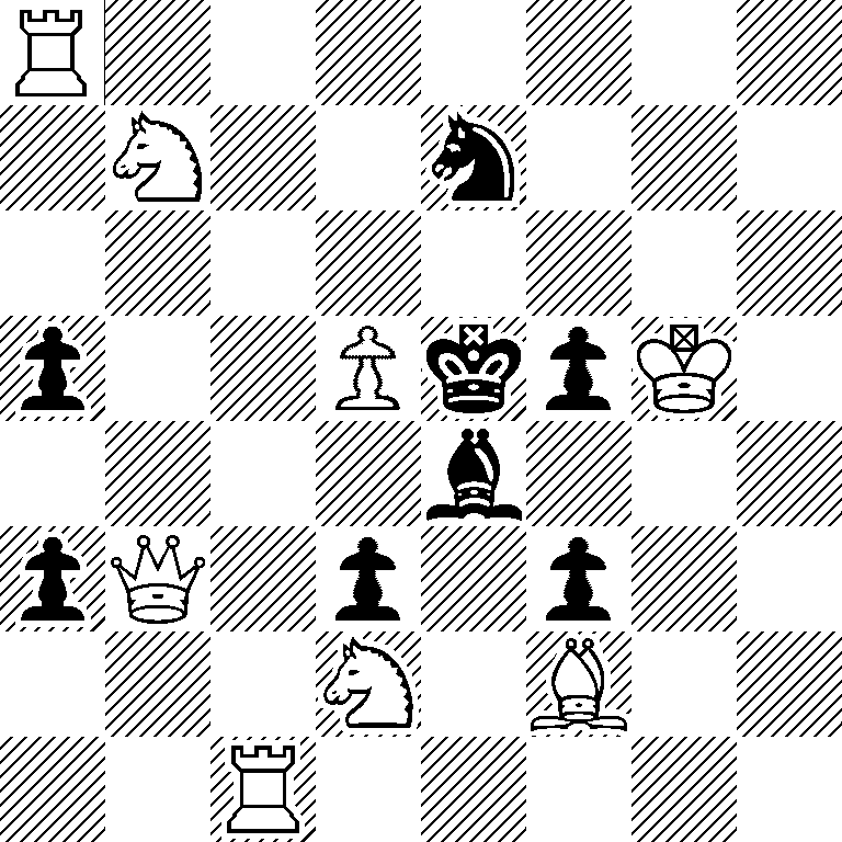 R7/1N2n3/8/p2PkpK1/4b3/pQ1p1p2/3N1B2/2R5