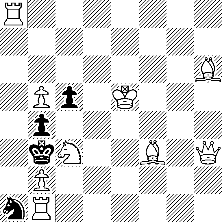R7/8/7B/1Pp1K3/1p6/1kN2B1Q/1P6/nR6