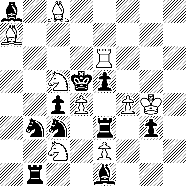 b1B5/B7/4R3/2Nkp3/2pP1PK1/1nn1r1p1/2N1P3/1r2b3