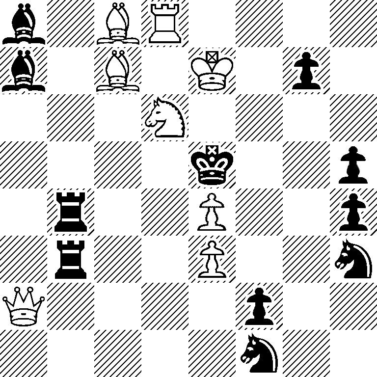 b1BR4/b1B1K1p1/3N4/4k2p/1r2P2p/1r2P2n/Q4p2/5n2
