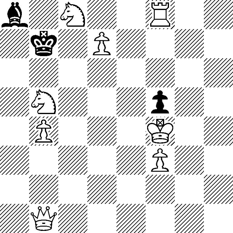 b1N2R2/1k1P4/8/1N3p2/1P3K2/5P2/8/1Q6