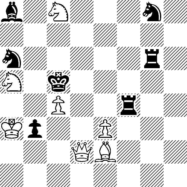 b1N3n1/8/n5r1/N1k5/2P2r2/Kp2P3/3QB3/8
