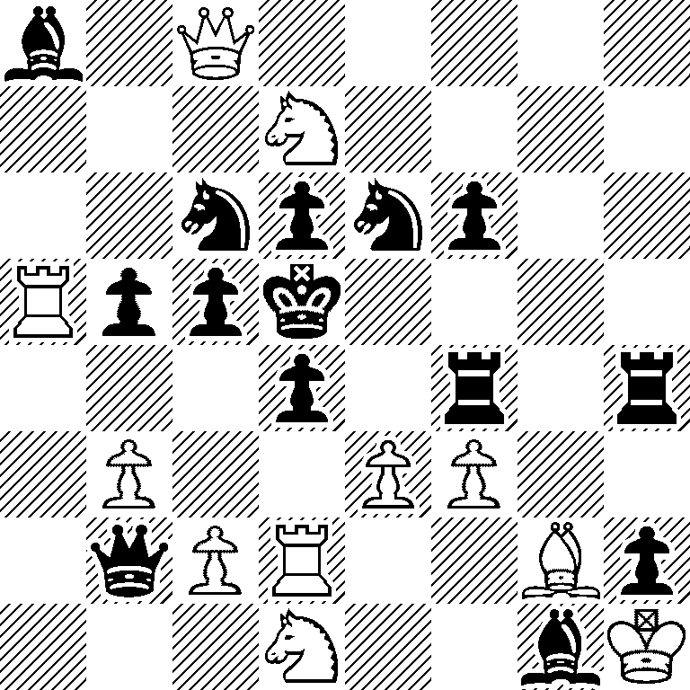 b1Q5/3N4/2npnp2/Rppk4/3p1r1r/1P2PP2/1qPR2Bp/3N2bK