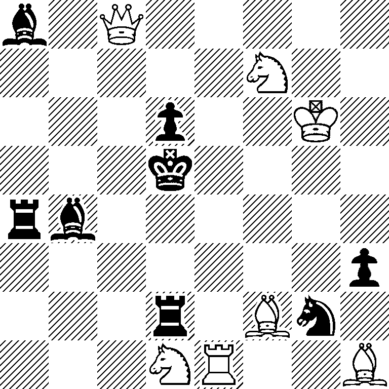 b1Q5/5N2/3p2K1/3k4/rb6/7p/3r1Bn1/3NR2B