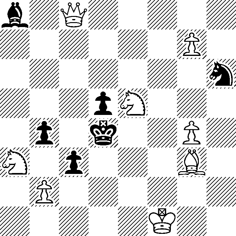 b1Q5/6P1/7n/3pN3/1p1k2P1/N1p3B1/1P6/5K2