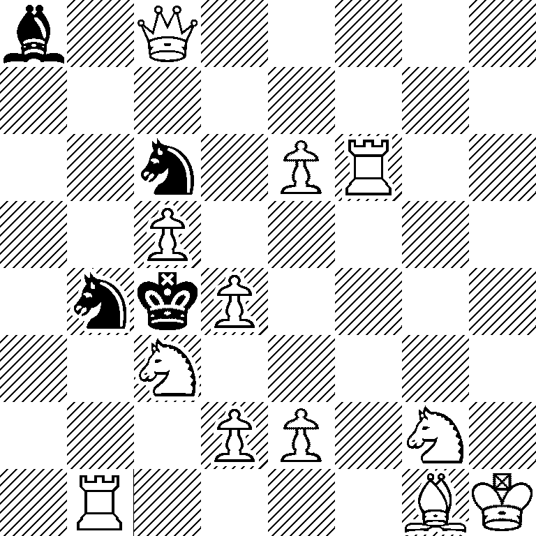 b1Q5/8/2n1PR2/2P5/1nkP4/2N5/3PP1N1/1R4BK