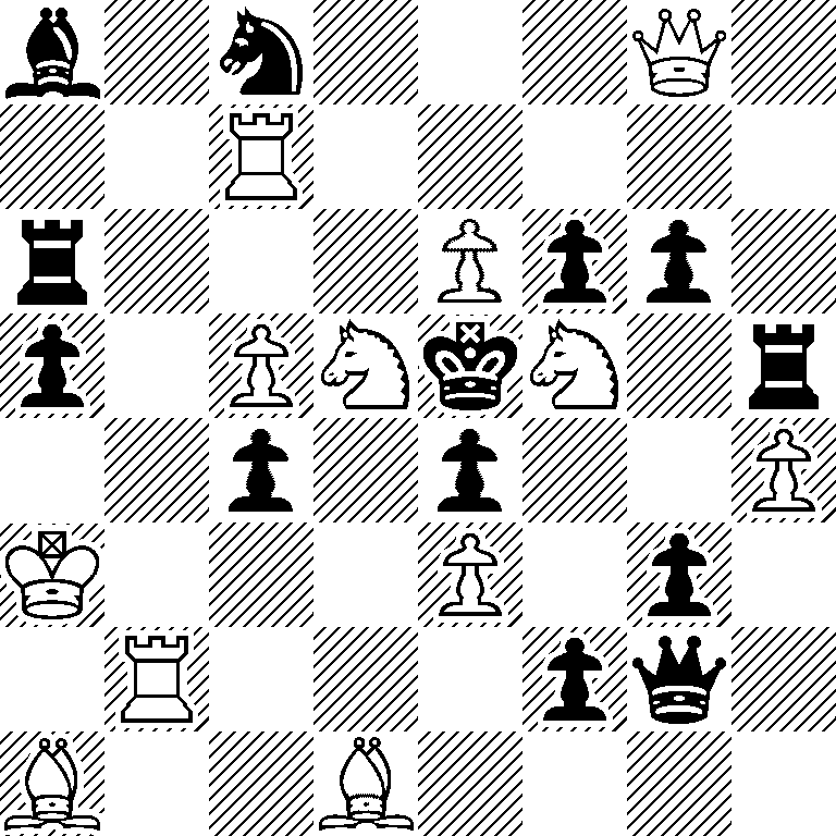 b1n3Q1/2R5/r3Ppp1/p1PNkN1r/2p1p2P/K3P1p1/1R3pq1/B2B4