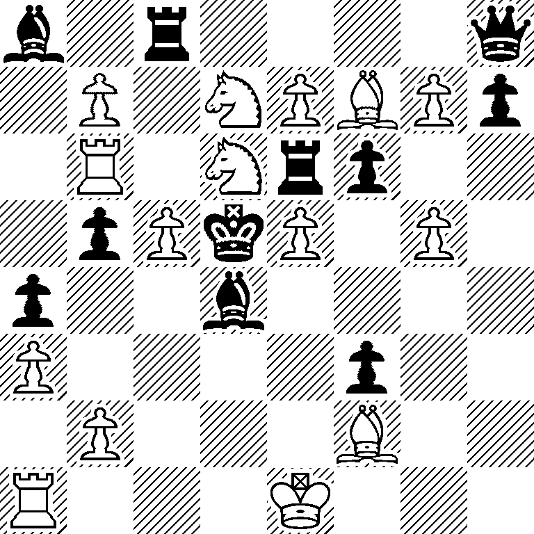 b1r4q/1P1NPBPp/1R1Nrp2/1pPkP1P1/p2b4/P4p2/1P3B2/R3K3