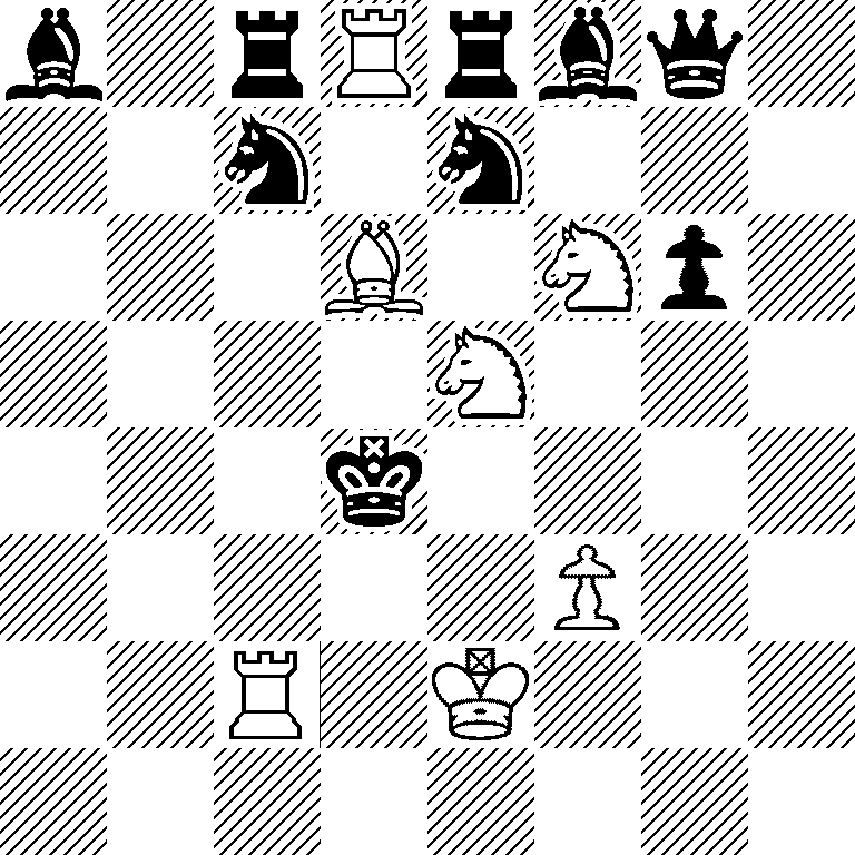 b1rRrbq1/2n1n3/3B1Np1/4N3/3k4/5P2/2R1K3/8