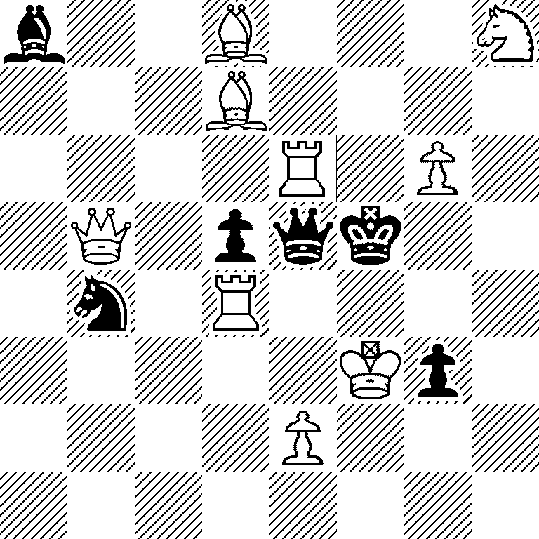 b2B3N/3B4/4R1P1/1Q1pqk2/1n1R4/5Kp1/4P3/8