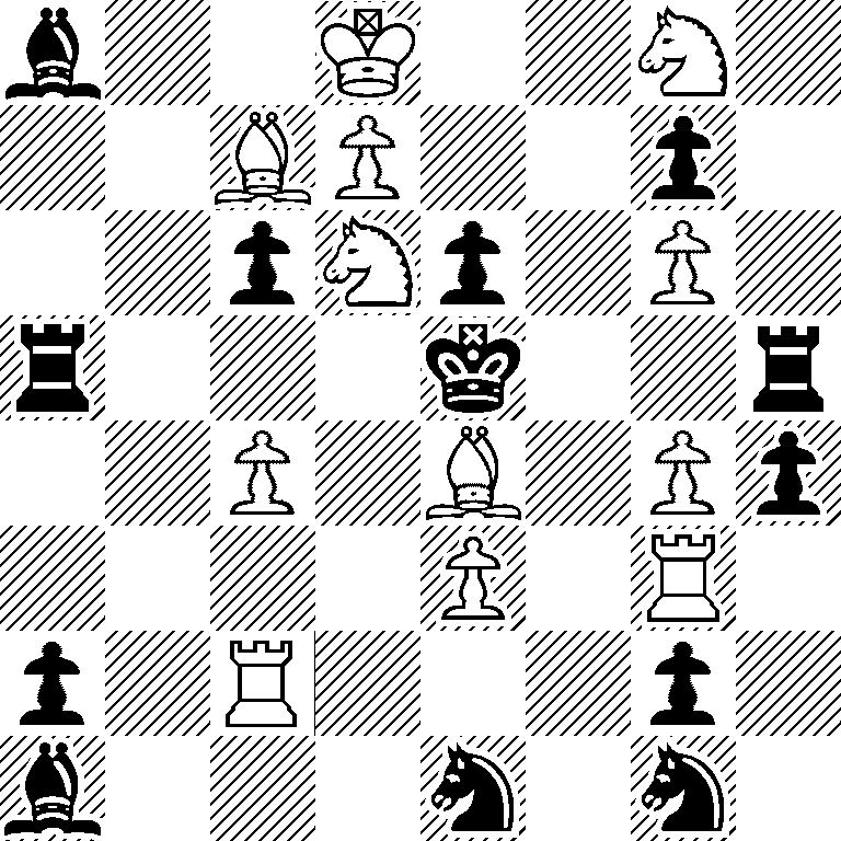 b2K2N1/2BP2p1/2pNp1P1/r3k2r/2P1B1Pp/4P1R1/p1R3p1/b3n1n1