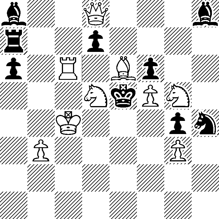b2Q3b/r2p4/p1R1Bp2/3NkPN1/2K3pn/1P4P1/8/8