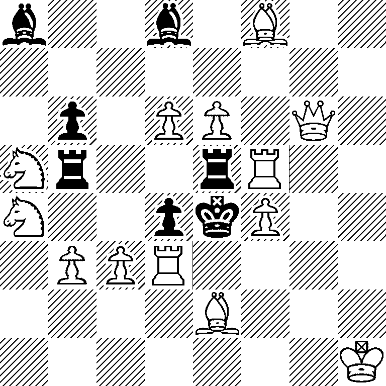 b2b1B2/8/1p1PP1Q1/Nr2rR2/N2pkP2/1PPR4/4B3/7K