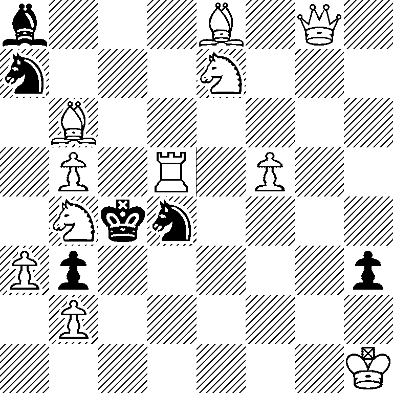 b3B1Q1/n3N3/1B6/1P1R1P2/1Nkn4/Pp5p/1P6/7K