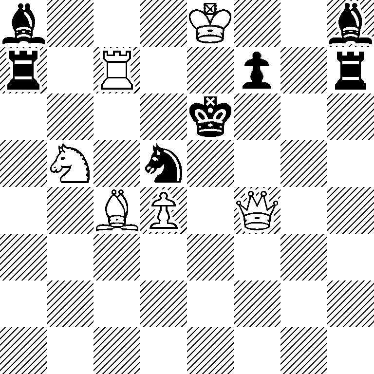 b3K2b/r1R2p1r/4k3/1N1n4/2BP1Q2/8/8/8