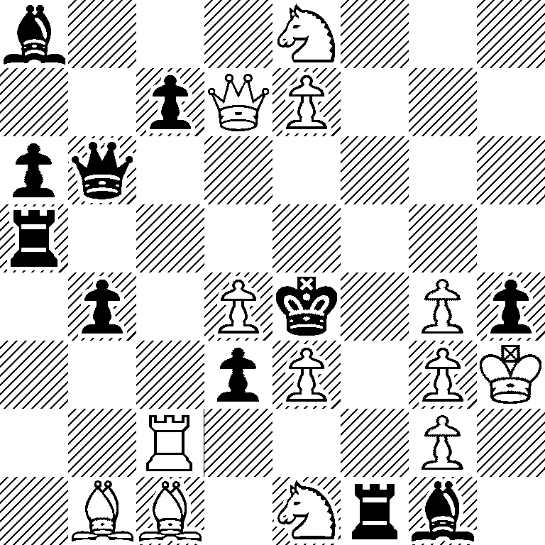 b3N3/2pQP3/pq6/r7/1p1Pk1Pp/3pP1PK/2R3P1/1BB1Nrb1