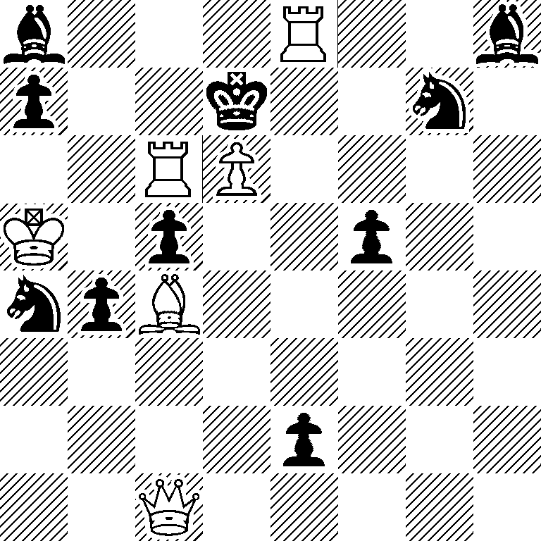 b3R2b/p2k2n1/2RP4/K1p2p2/npB5/8/4p3/2Q5