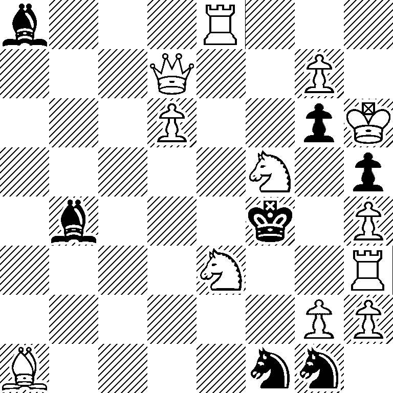 b3R3/3Q2P1/3P2pK/5N1p/1b3k1P/4N2R/6PP/B4nn1