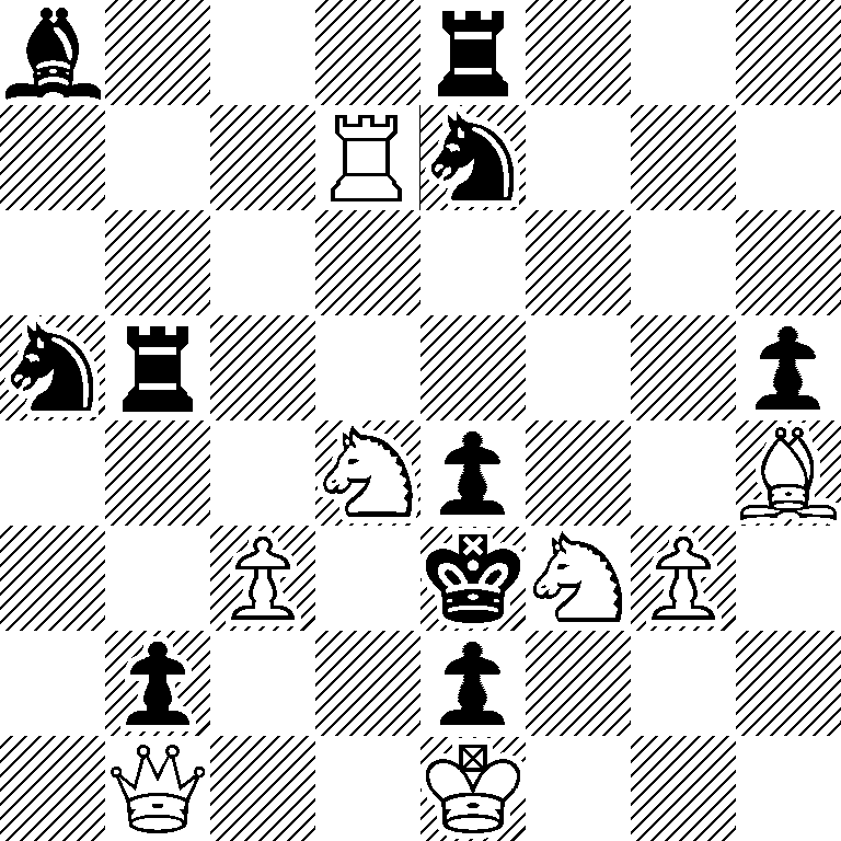 b3r3/3Rn3/8/nr5p/3Np2B/2P1kNP1/1p2p3/1Q2K3