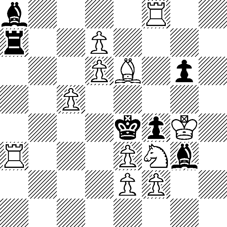 b4R2/r2P4/3PB1p1/2P5/4kpK1/R3PNb1/4PP2/8