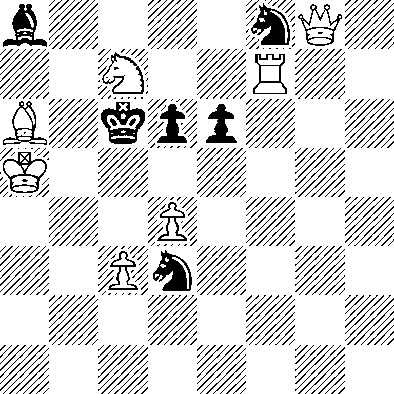 b4nQ1/2N2R2/B1kpp3/K7/3P4/2Pn4/8/8