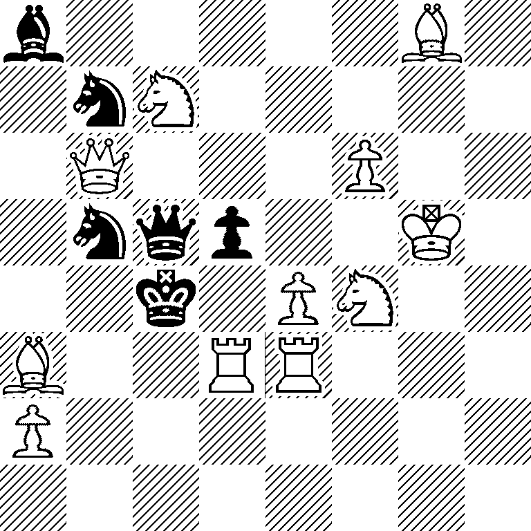 b5B1/1nN5/1Q3P2/1nqp2K1/2k1PN2/B2RR3/P7/8