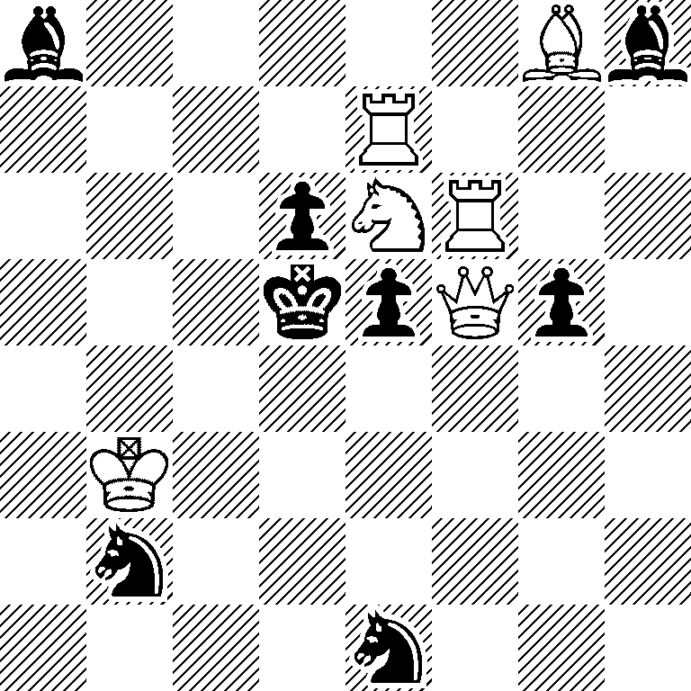 b5Bb/4R3/3pNR2/3kpQp1/8/1K6/1n6/4n3