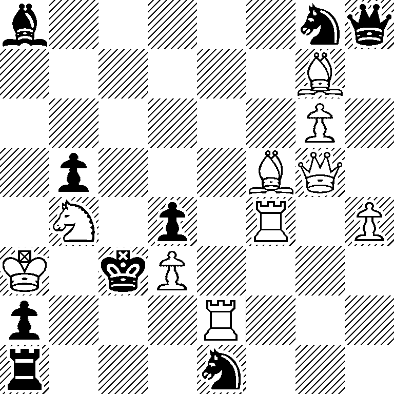b5nq/6B1/6P1/1p3BQ1/1N1p1R1P/K1kP4/p3R3/r3n3