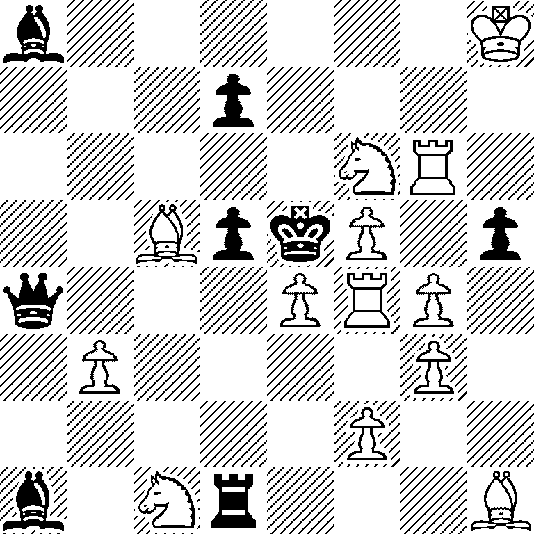 b6K/3p4/5NR1/2BpkP1p/q3PRP1/1P4P1/5P2/b1Nr3B