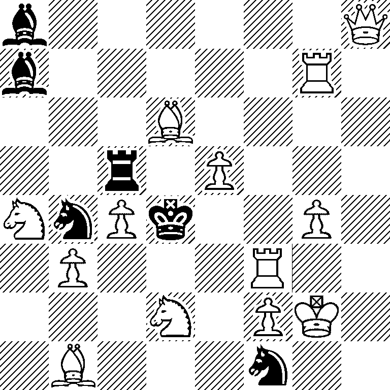 b6Q/b5R1/3B4/2r1P3/NnPk2P1/1P3R2/3N1PK1/1B3n2