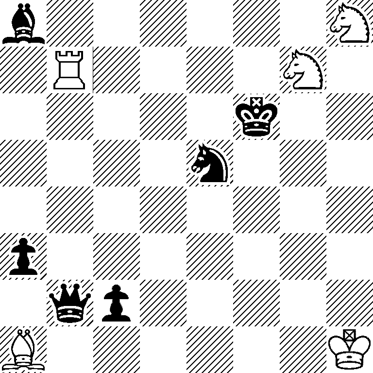 b6S/1R4S1/5k2/4s3/8/p7/1qp5/B6K