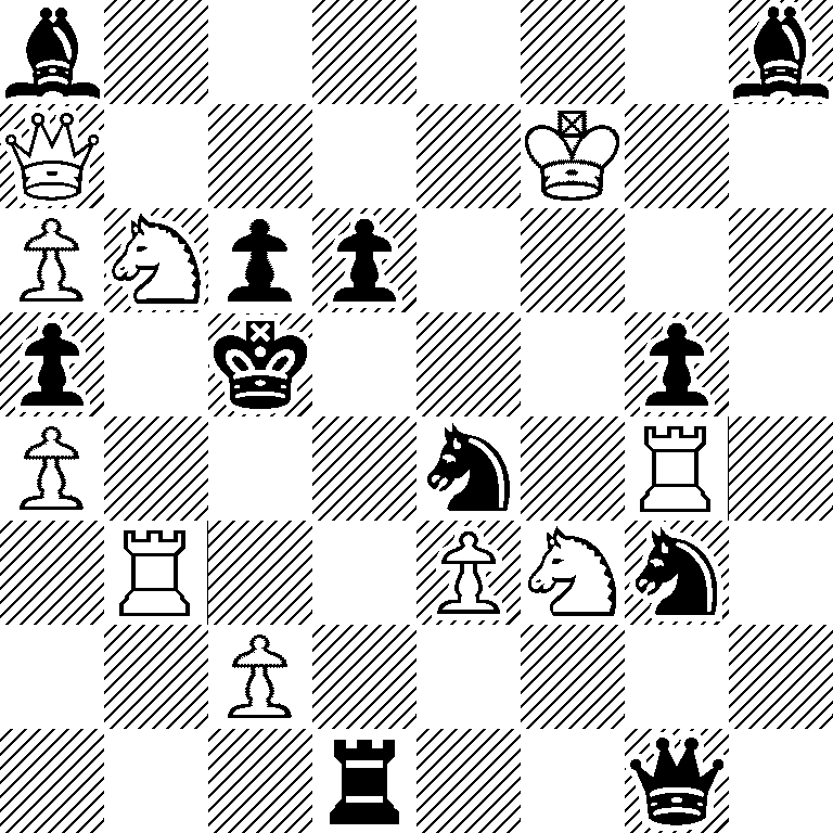b6b/Q4K2/PNpp4/p1k3p1/P3n1R1/1R2PNn1/2P5/3r2q1