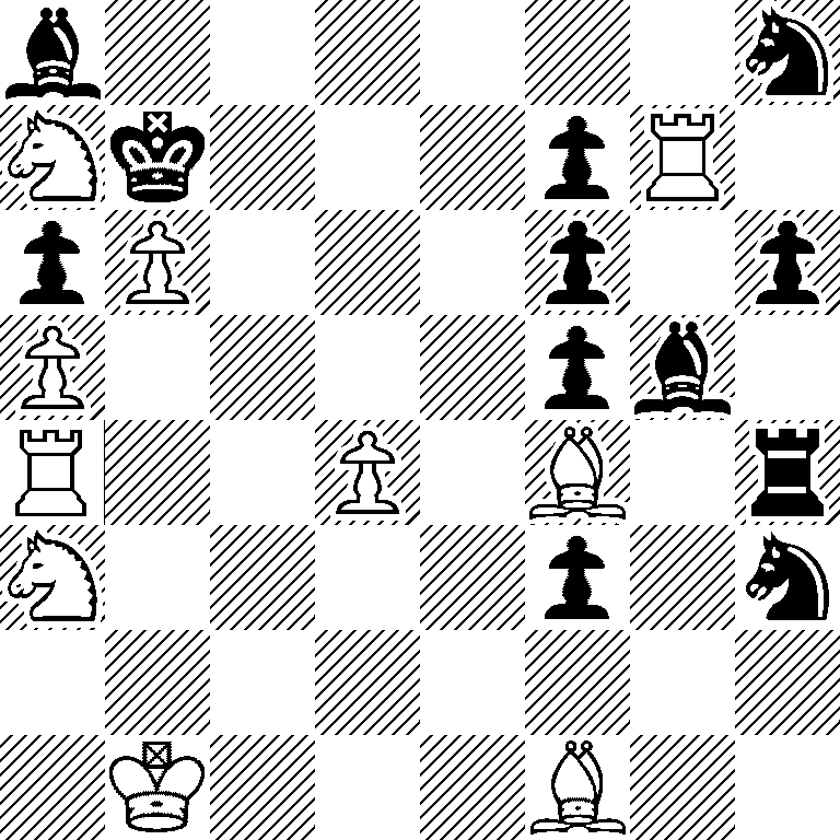b6n/Nk3pR1/pP3p1p/P4pb1/R2P1B1r/N4p1n/8/1K3B2