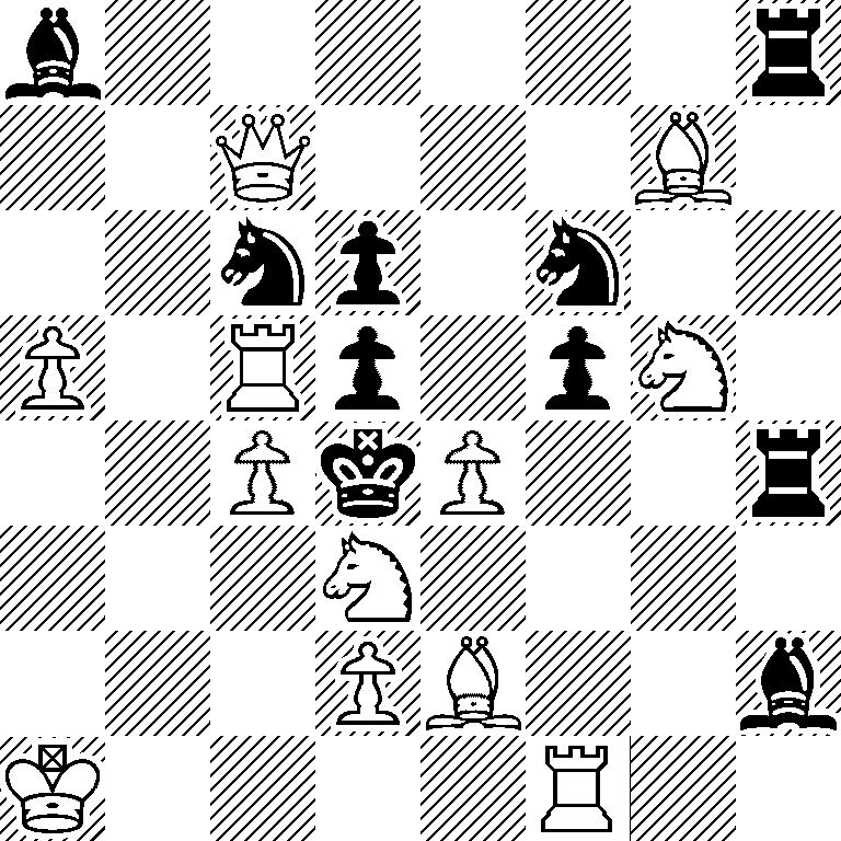 b6r/2Q3B1/2np1n2/P1Rp1pN1/2PkP2r/3N4/3PB2b/K4R2