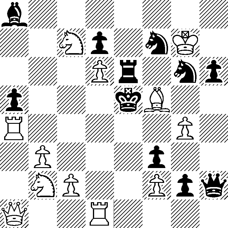 b7/2Np1nK1/3Pr1np/p3kB2/R5P1/1P3p2/1NP2Ppq/Q2R4