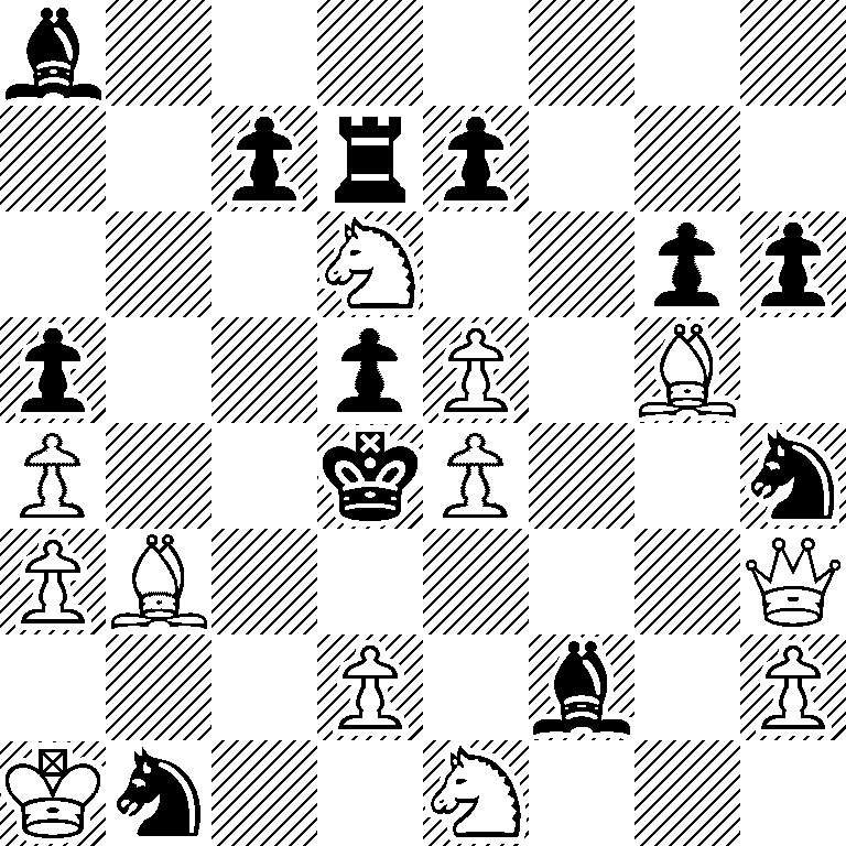 b7/2prp3/3N2pp/p2pP1B1/P2kP2n/PB5Q/3P1b1P/Kn2N3