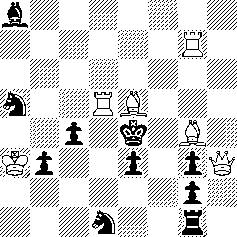b7/6R1/8/n2RB3/2p1k1B1/Kp2p1pQ/6p1/3n2r1