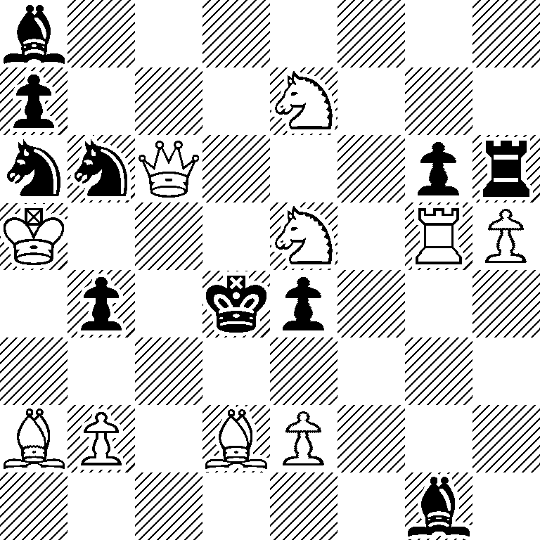b7/p3N3/nnQ3pr/K3N1RP/1p1kp3/8/BP1BP3/6b1