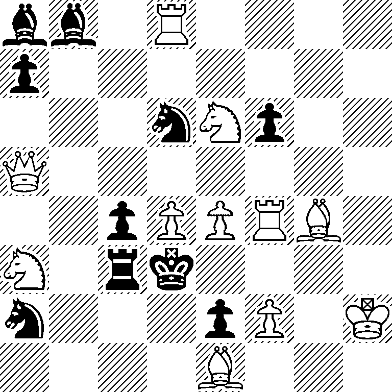 bb1R4/p7/3nNp2/Q7/2pPPRB1/N1rk4/n3pP1K/4B3